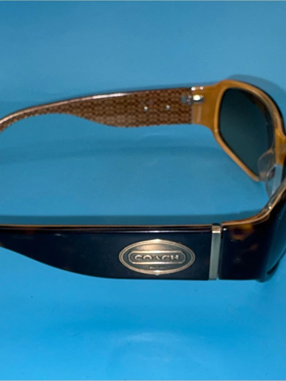 Coach Addison S803 Tortoiseshell Sunglasses with  Gradient Lenses